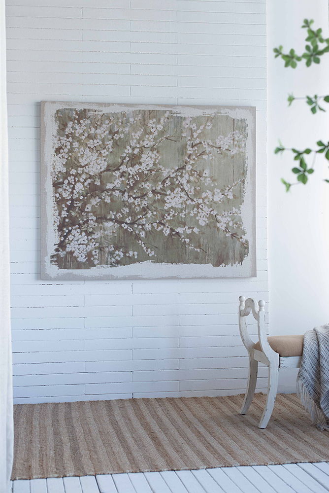 Large Cherry Blossom Canvas Art Print Home Decor Accent Piece