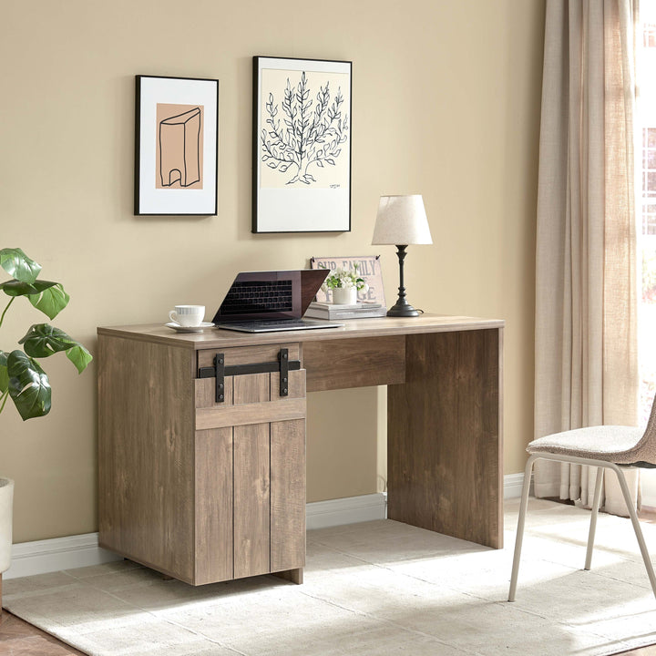 Home Office Desk Hazelnut