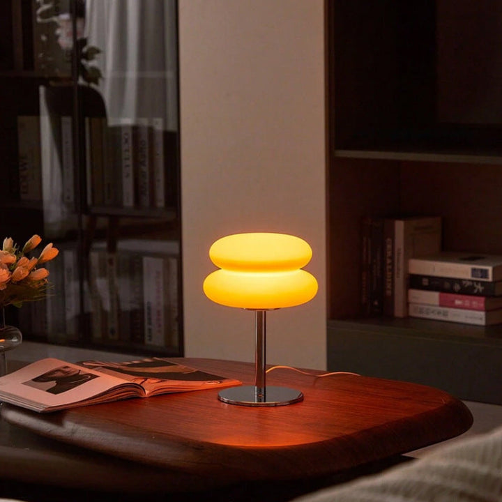 Bauhaus Postmodern Mini Table Lamp Vintage Simple Bedroom Night