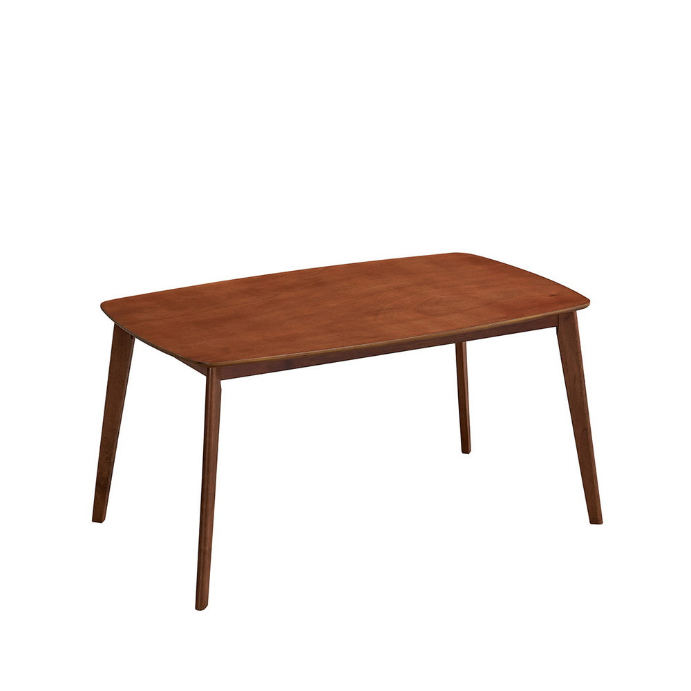 ACTU Dining Table Set with Upholstered Chairs for Modern Homes (Seats 4–6, Solid Wood)