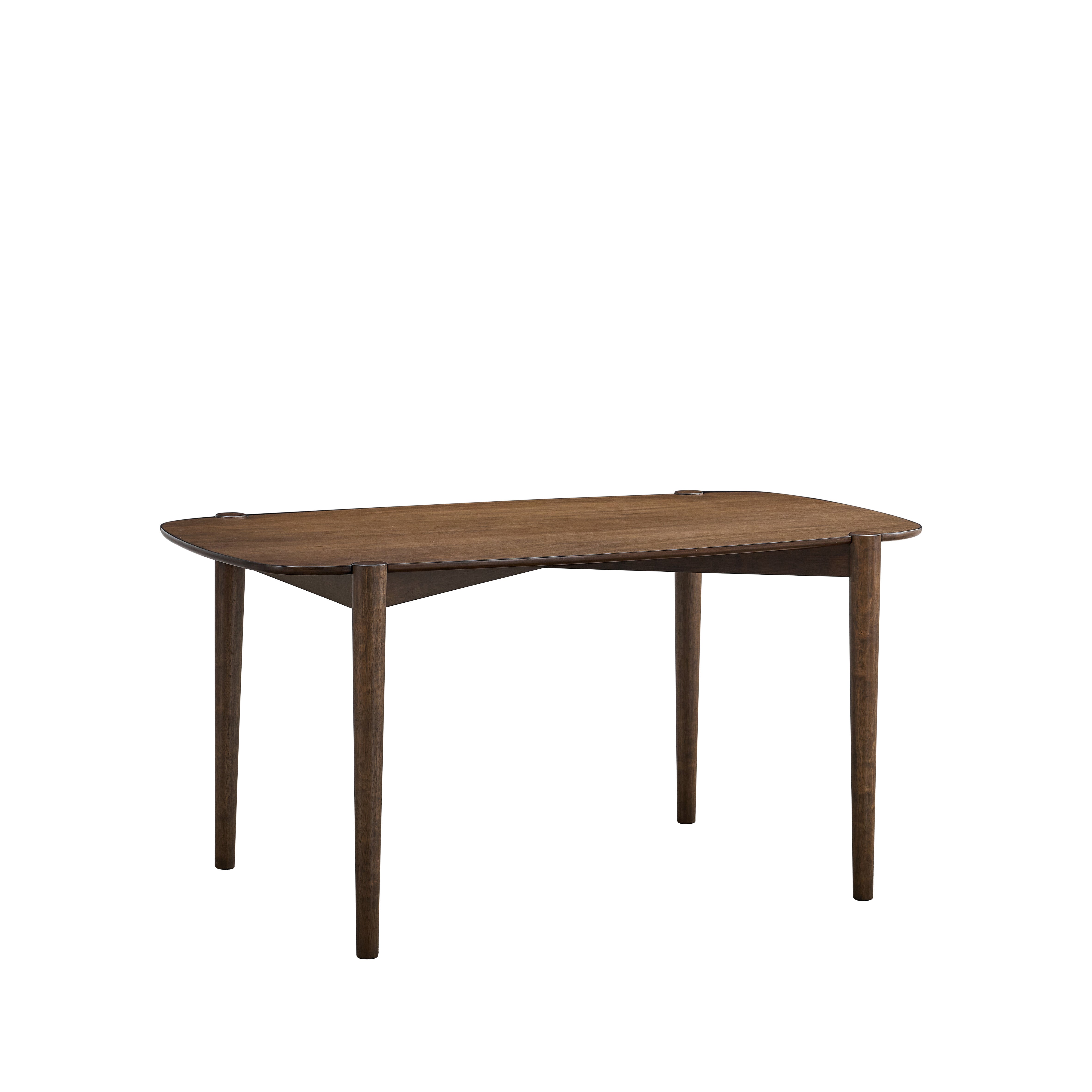 ACTU 58” Dining Table Set for Modern Homes (Seats 4–6, Solid Wood)