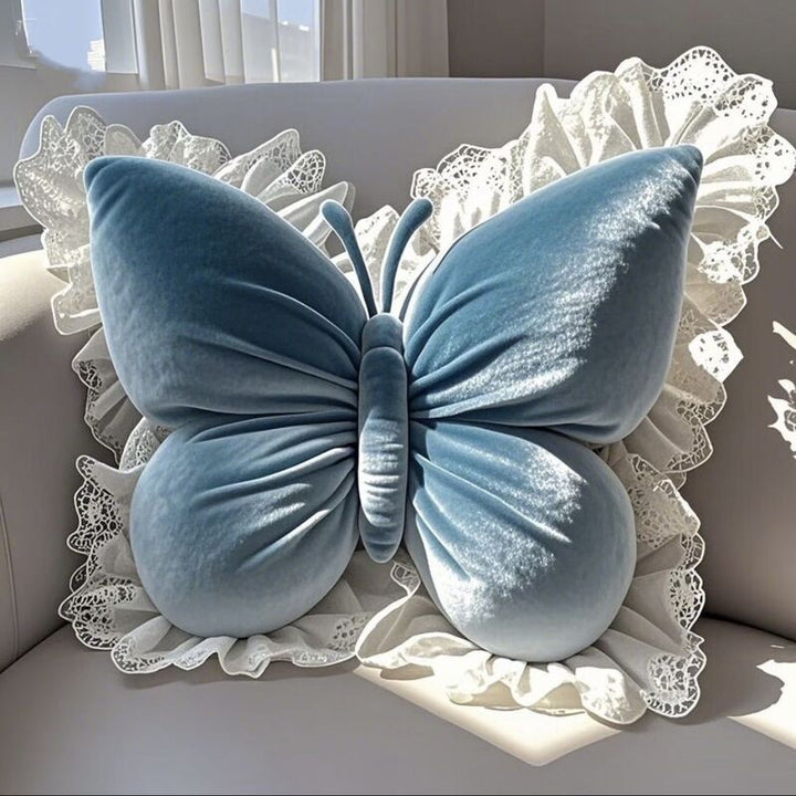 Butterfly Princess Pillow Bow Cushion Sofa Bedroom Home Decor
