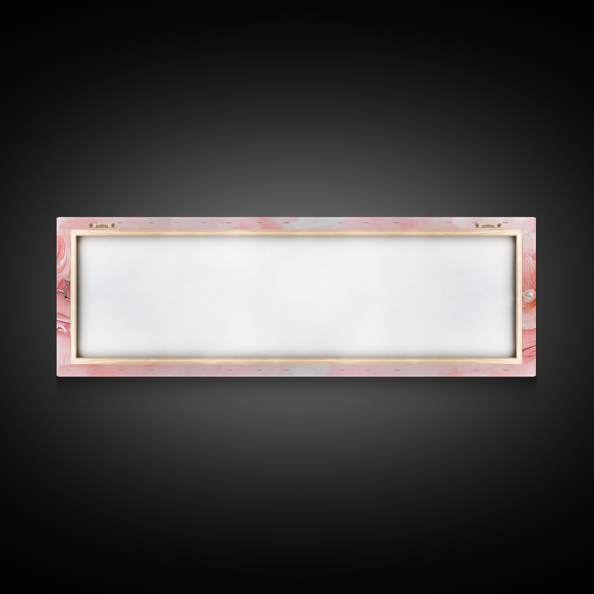 Cherry Blossom Canvas Print Pink Pearl Romantic Bedroom Wall