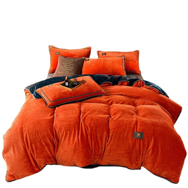 Fleece Bedding Set Winter