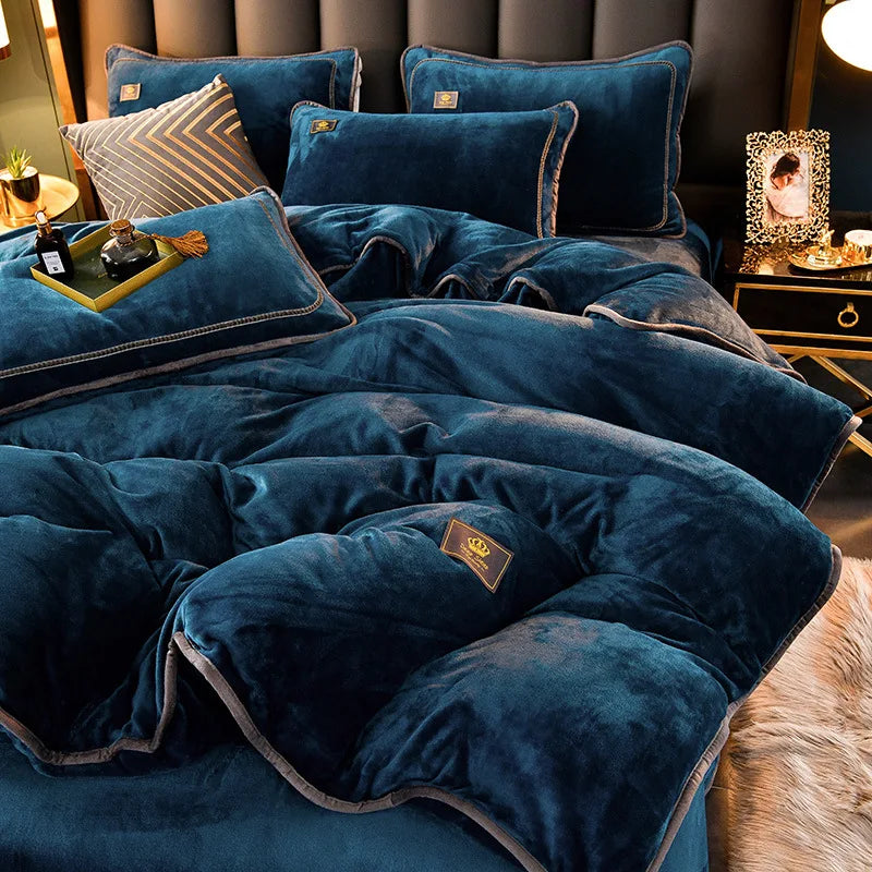 Fleece Bedding Set Winter
