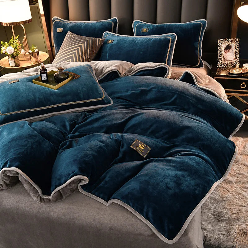 Fleece Bedding Set Winter