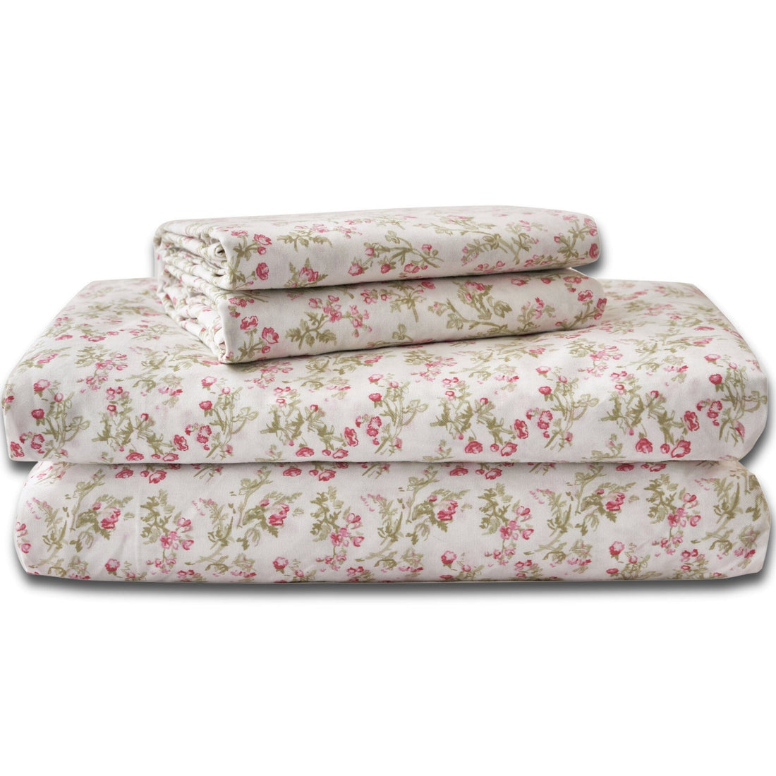 Romantic Coquette Cotton Floral Sheet Set Deep Pocket Bedding