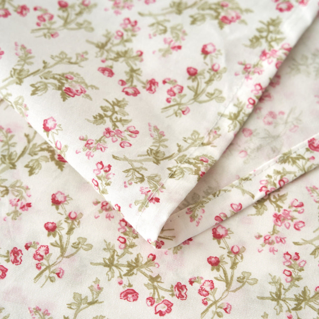 Romantic Coquette Cotton Floral Sheet Set Deep Pocket Bedding