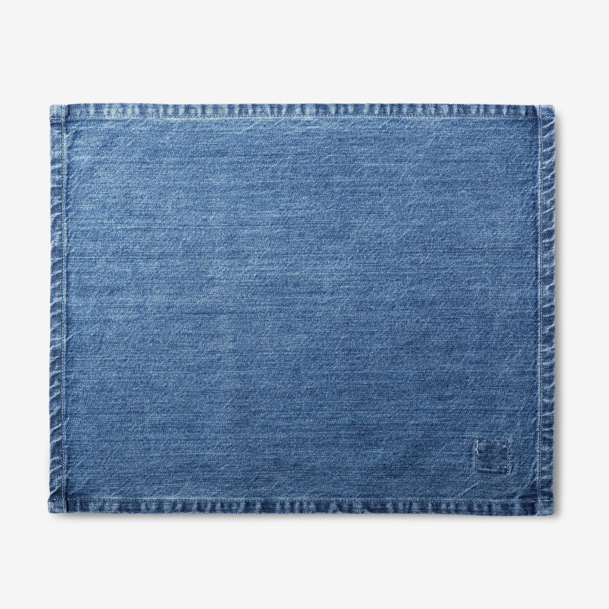 PLACEMAT - LASER PRINTED DENIM