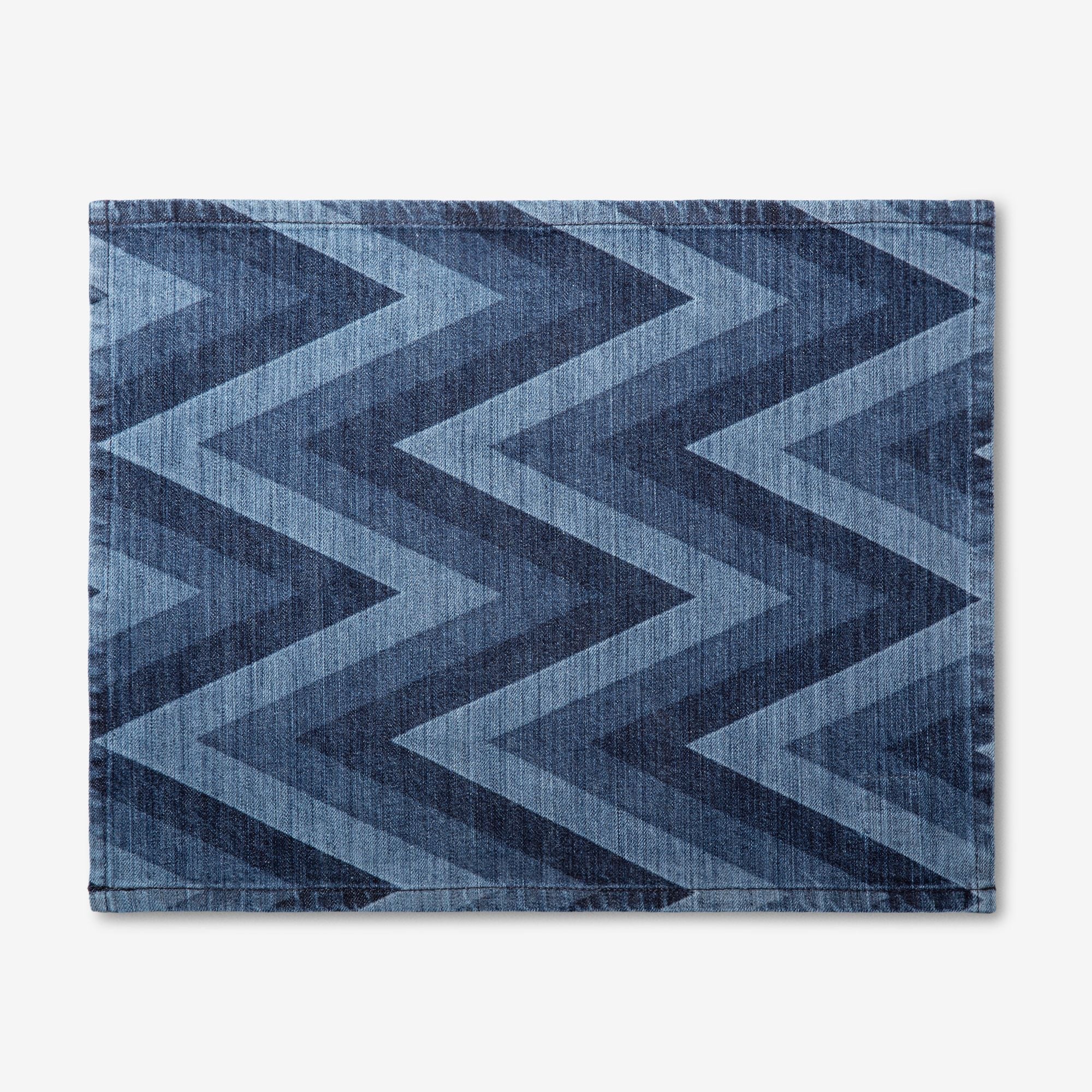 PLACEMAT - LASER PRINTED DENIM
