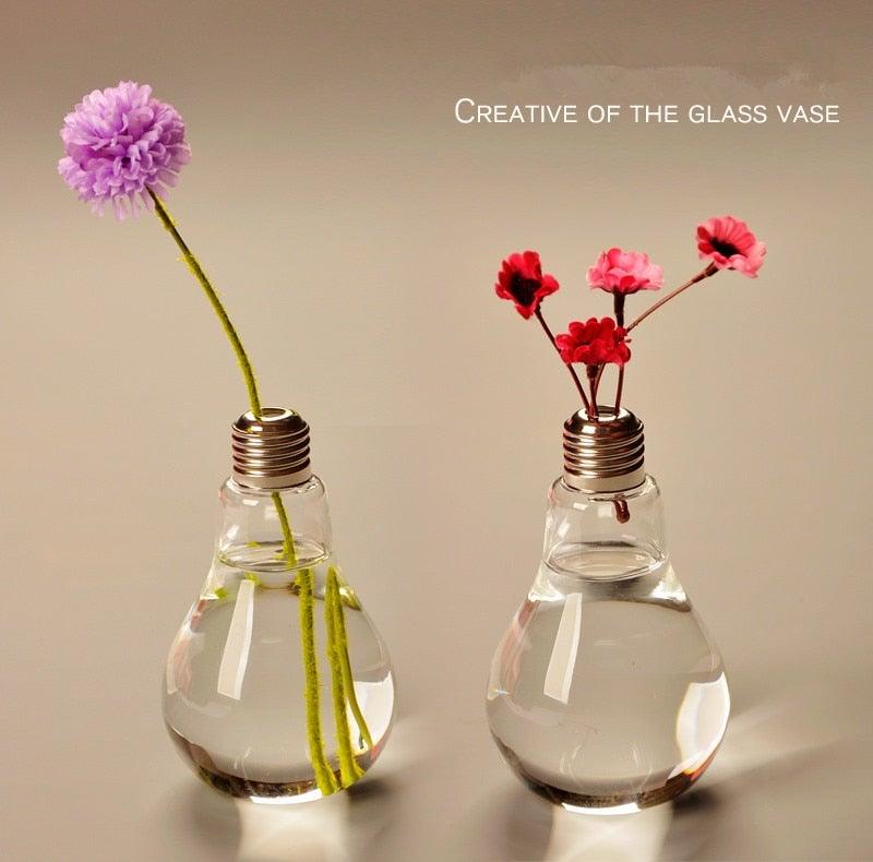 Glass Bulb Hanging Vase Hydroponic Plant Decorative Home Wedding