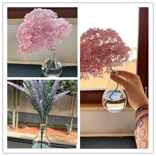 Glass Bulb Hanging Vase Hydroponic Plant Decorative Home Wedding